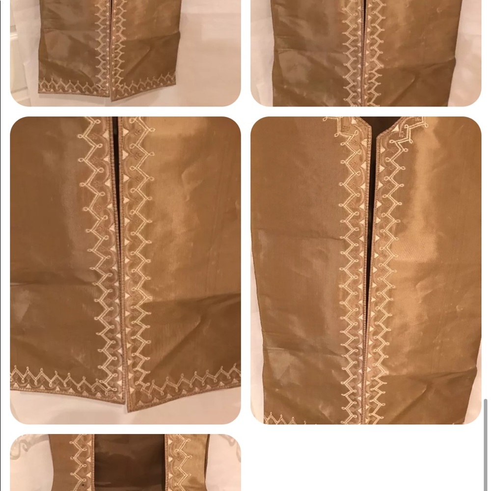 Boys Silk Embroidred Coat Jacket New